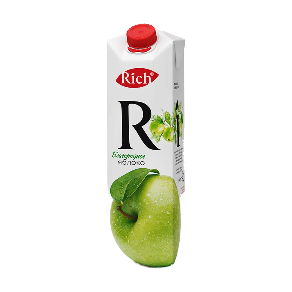 Rich Яблоко, 1 л — яблочный сок